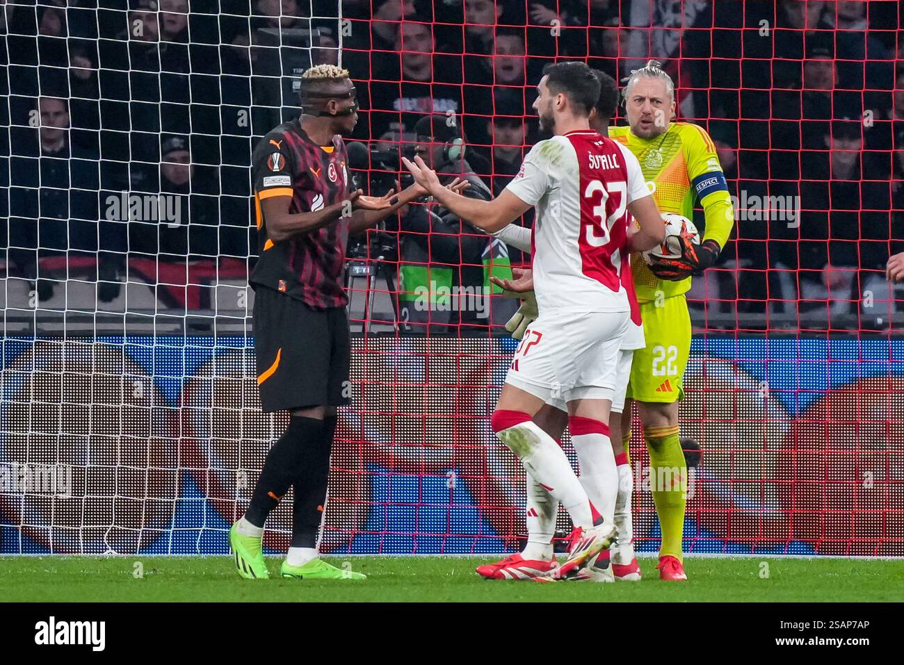 Vibrant Ajax 0-3 Galatasary: Victor Osimhen Scores Hat-trick As Ajax Continue Losing Run In Champions League Artwork Concept Vibrant Ajax 0-3 Galatasary: Victor Osimhen Scores Hat-trick As Ajax Continue Losing Run In Champions League Artwork Concept