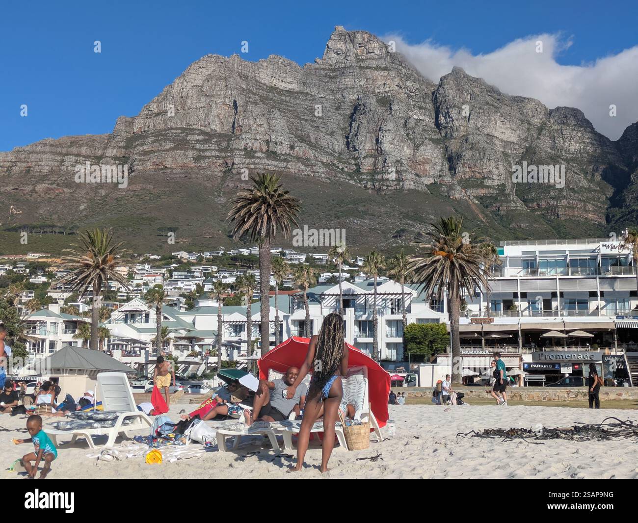sandy beach in cape town