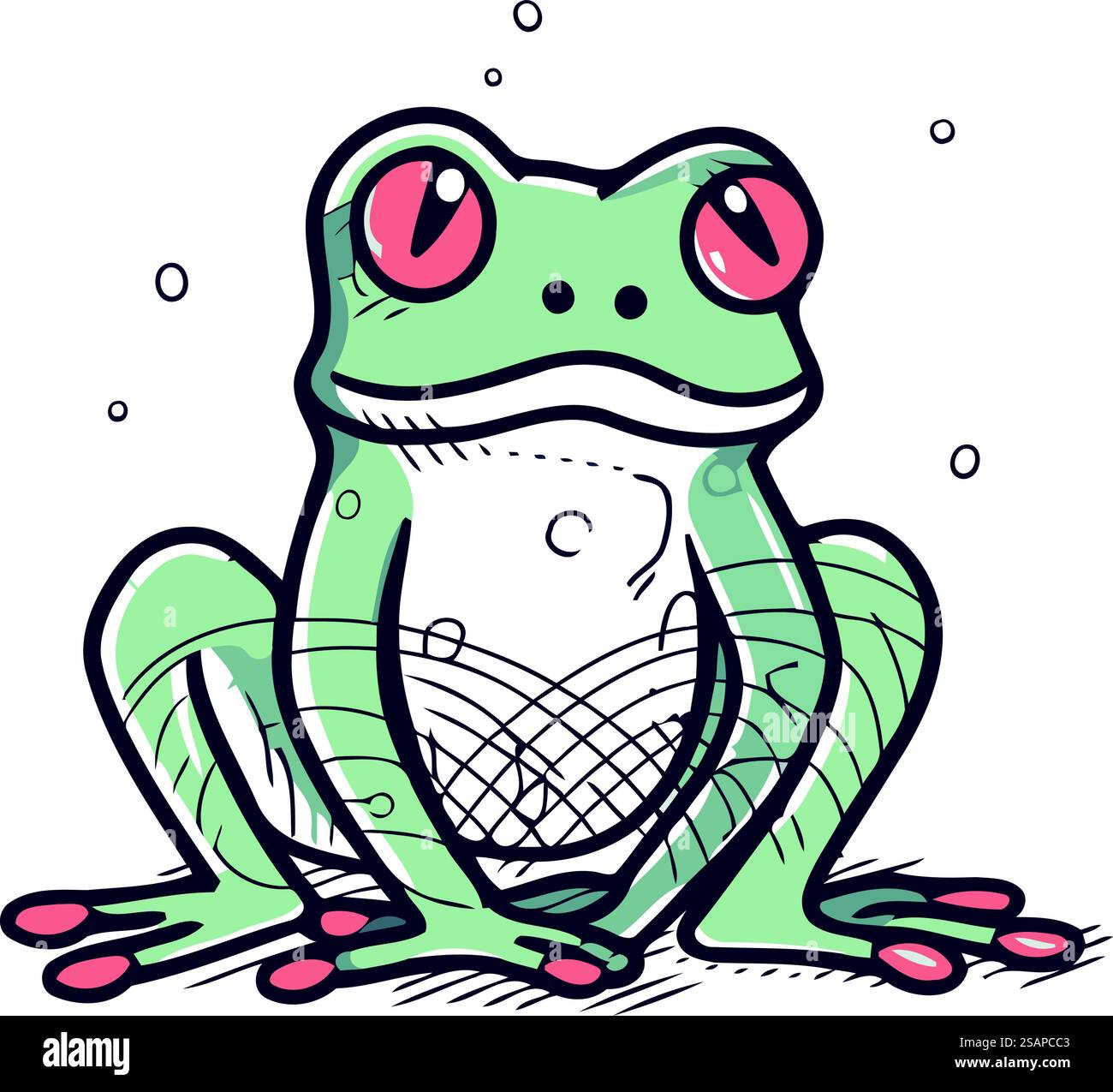 Amphibian creature vector hi-res stock photography and images - Alamy