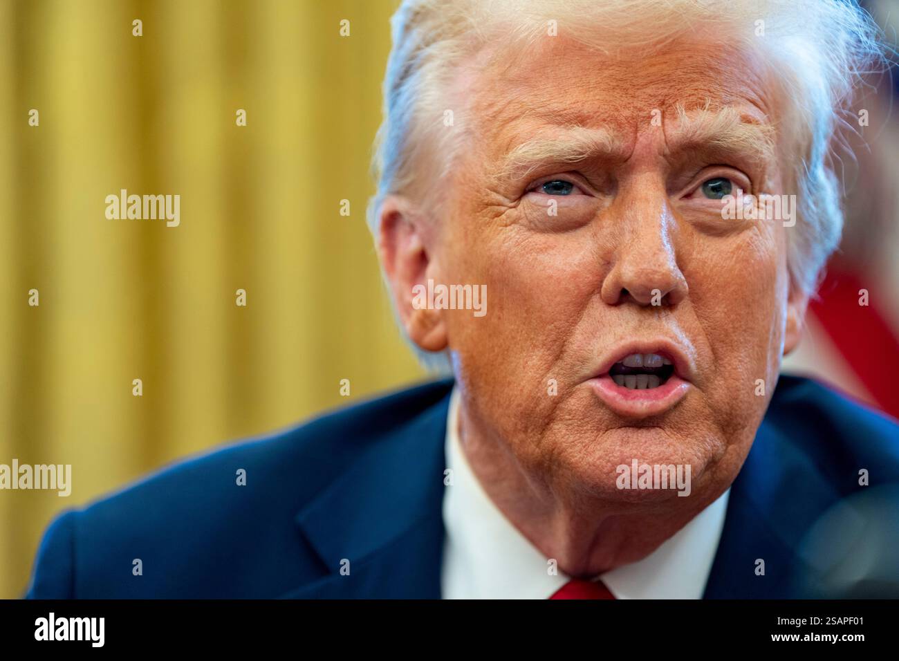 Washington, United States . 30th Jan, 2025. President Donald Trump ...