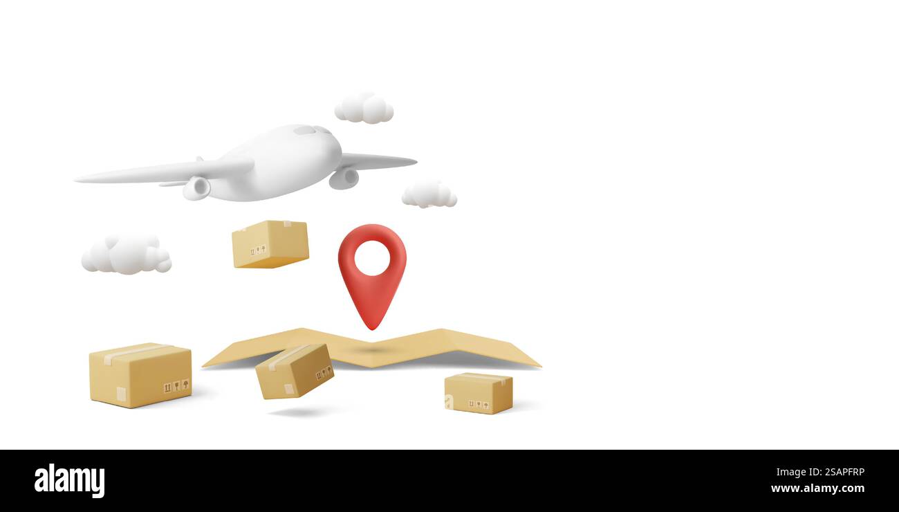 Fast shipping. Concept for fast delivery service. Vector illustration ...