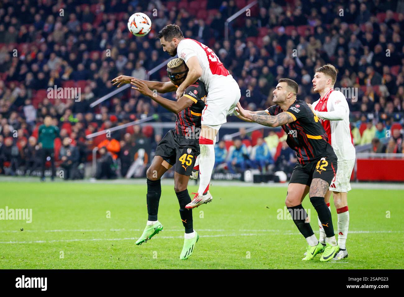Serene Ajax 0-3 Galatasary: Victor Osimhen Scores Hat-trick As Ajax Continue Losing Run In Champions League Wallpaper for Mobile Serene Ajax 0-3 Galatasary: Victor Osimhen Scores Hat-trick As Ajax Continue Losing Run In Champions League Wallpaper for Mobile