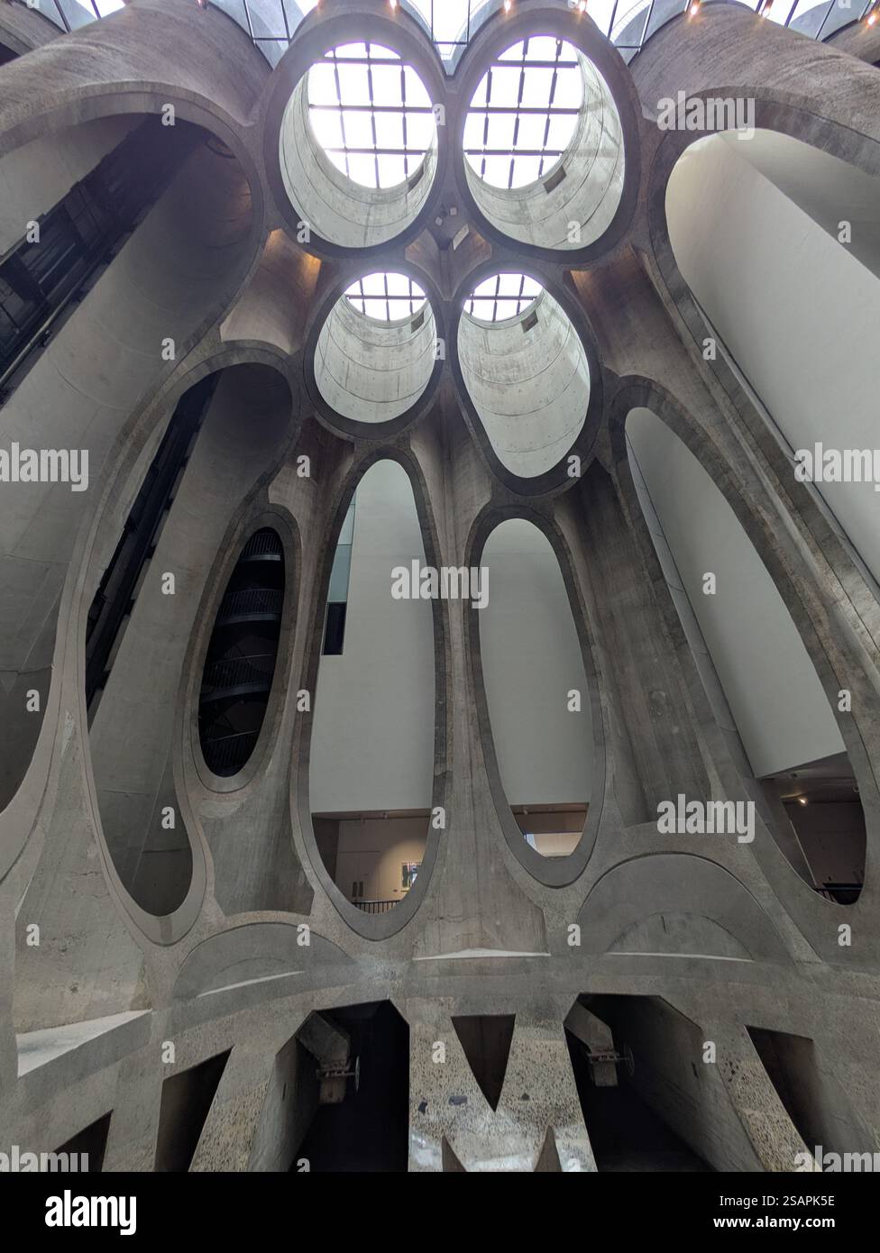 interior atrium of zeitz mocaa Stock Photo