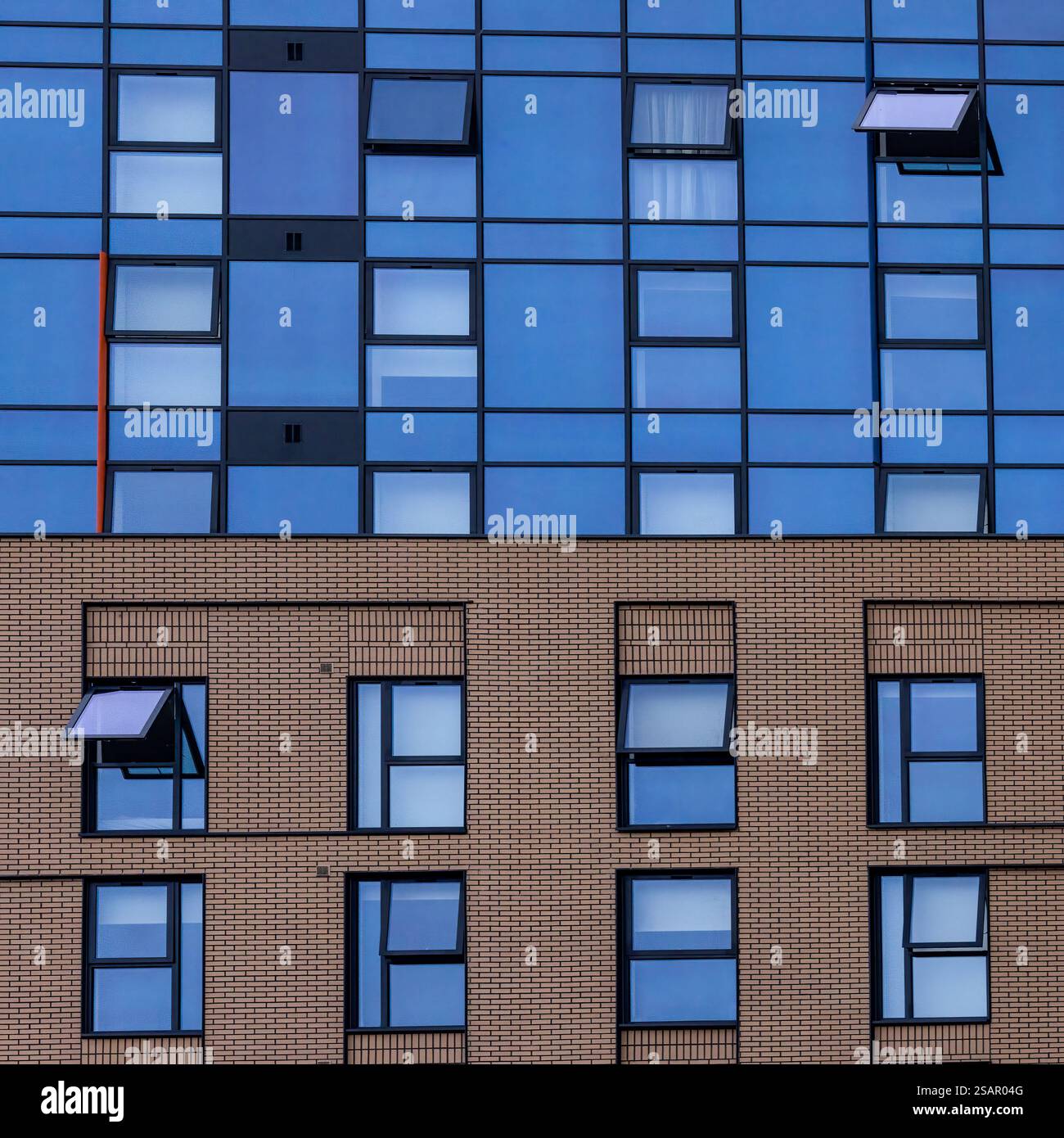 Bournemouth architectural patterns Stock Photo