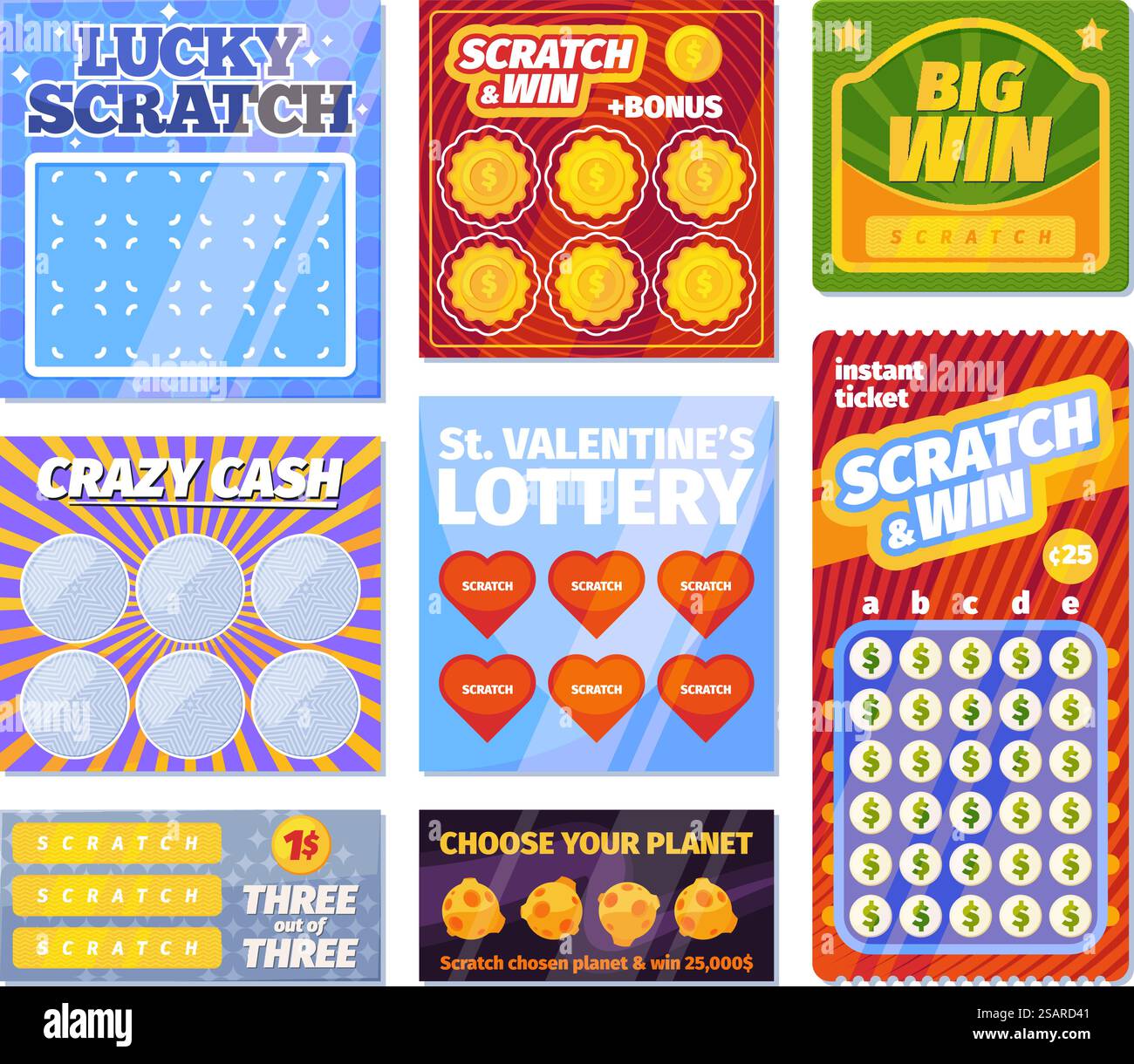 Scratching coin Stock Vector Images - Alamy