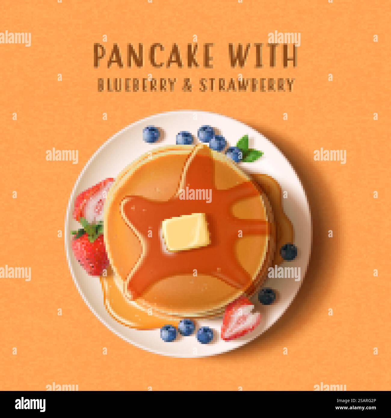 Tasty healthy fresh food Stock Vector Images Alamy