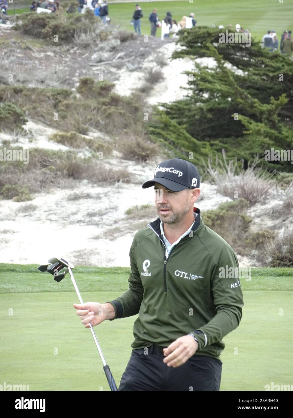 Pebble Beach, California, USA January 30th, 2025 Brian Harman during