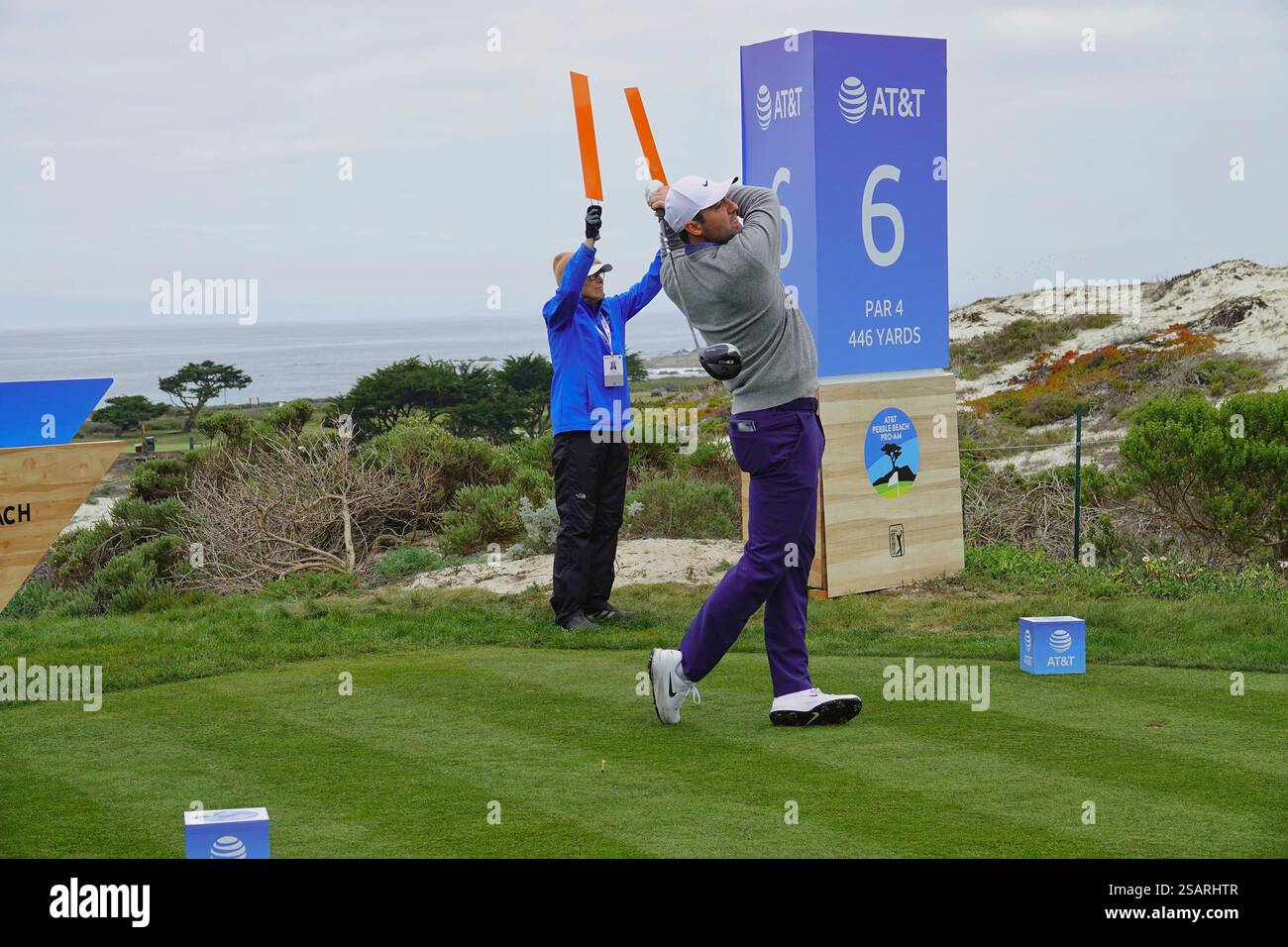 Pebble Beach, California, USA January 30th, 2025 Scottie Scheffler