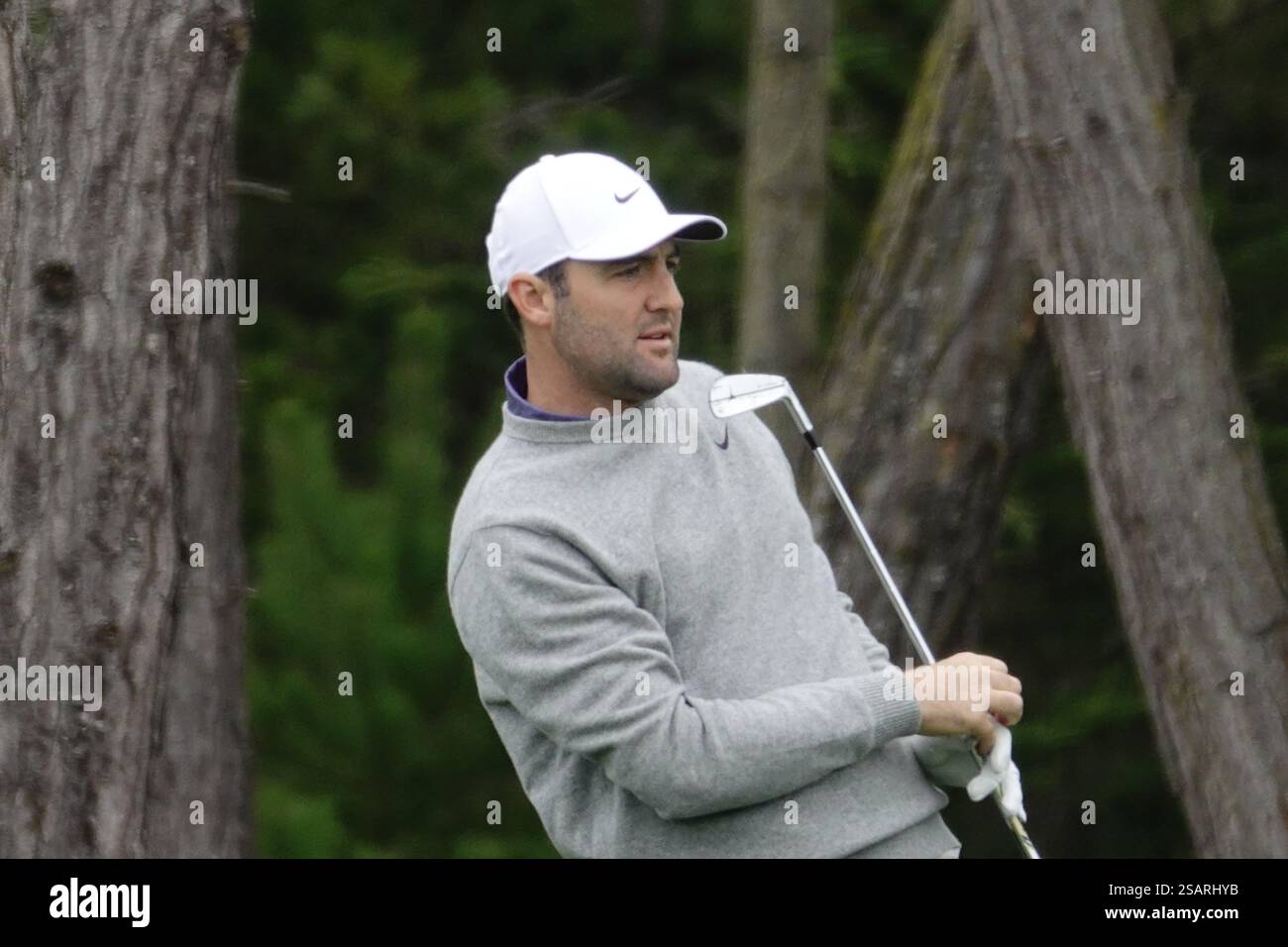 Pebble Beach, California, USA January 30th, 2025 Scottie Scheffler