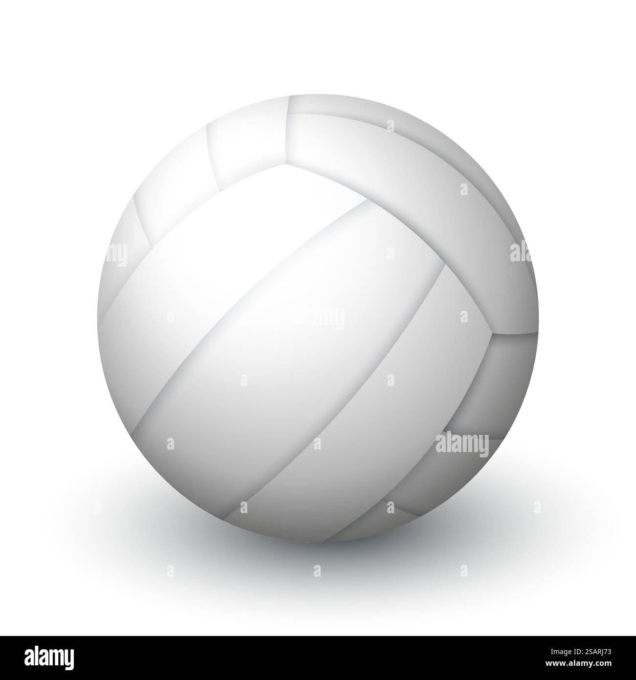 Soccer ball isolated white background Stock Vector Images - Alamy