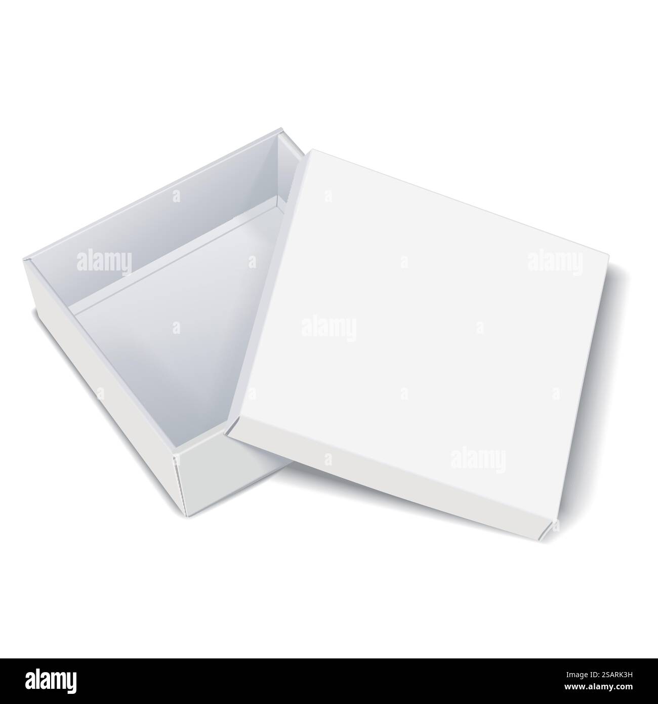 open empty blank box Stock Vector Image & Art - Alamy