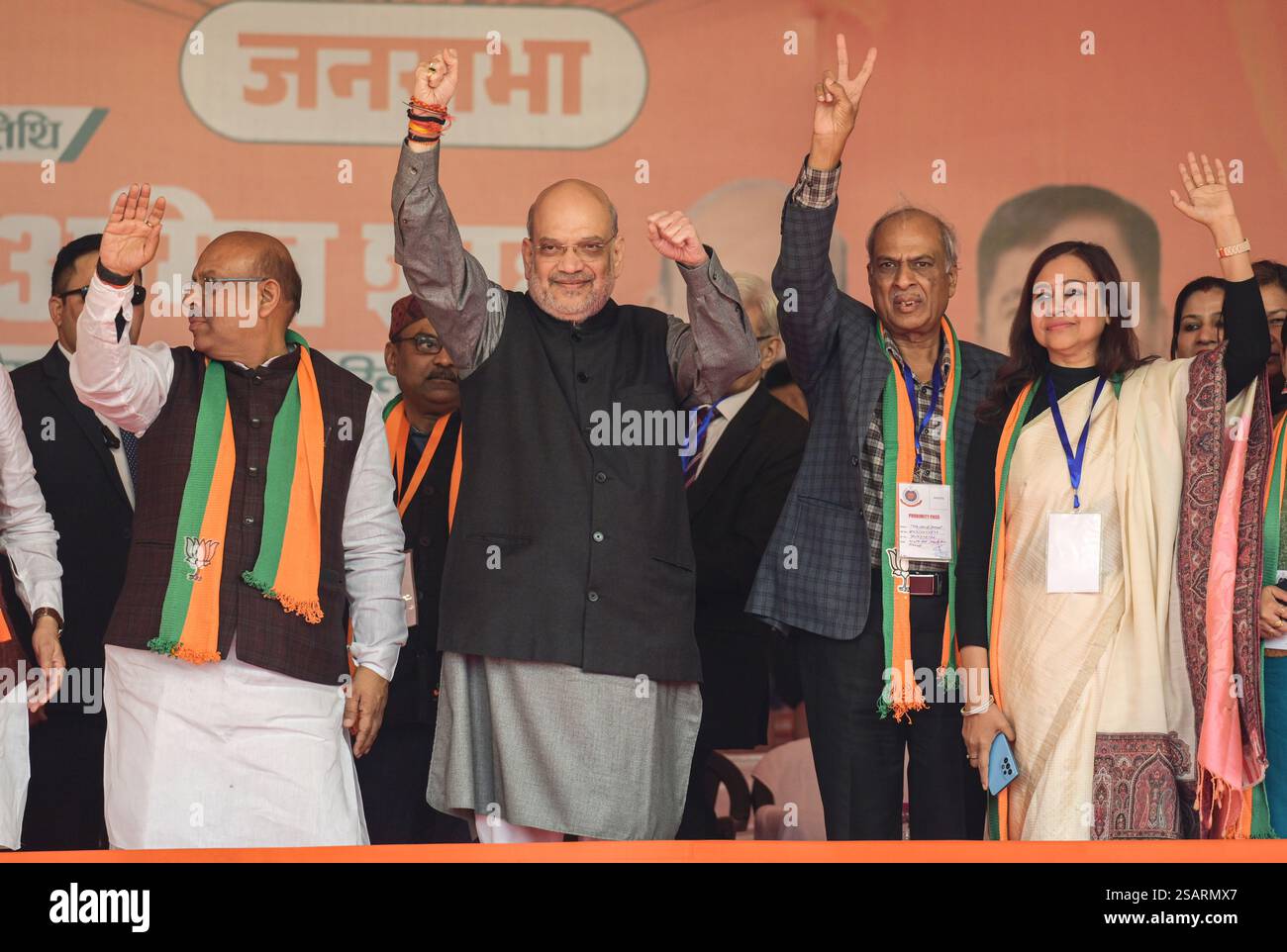 NEW DELHI, INDIA - JANUARY 30: Union Home Minister Amit Shah during the ...
