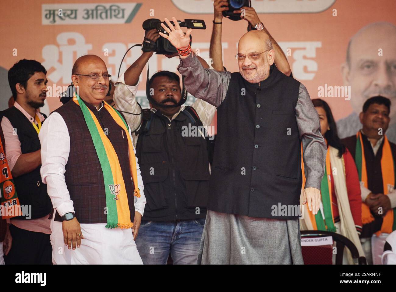 NEW DELHI, INDIA - JANUARY 30: Union Home Minister Amit Shah during the ...