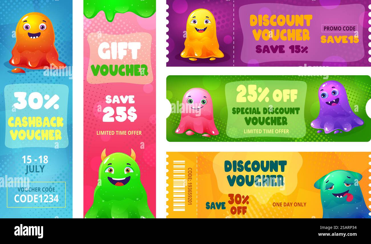 Slime beast Stock Vector Images - Alamy