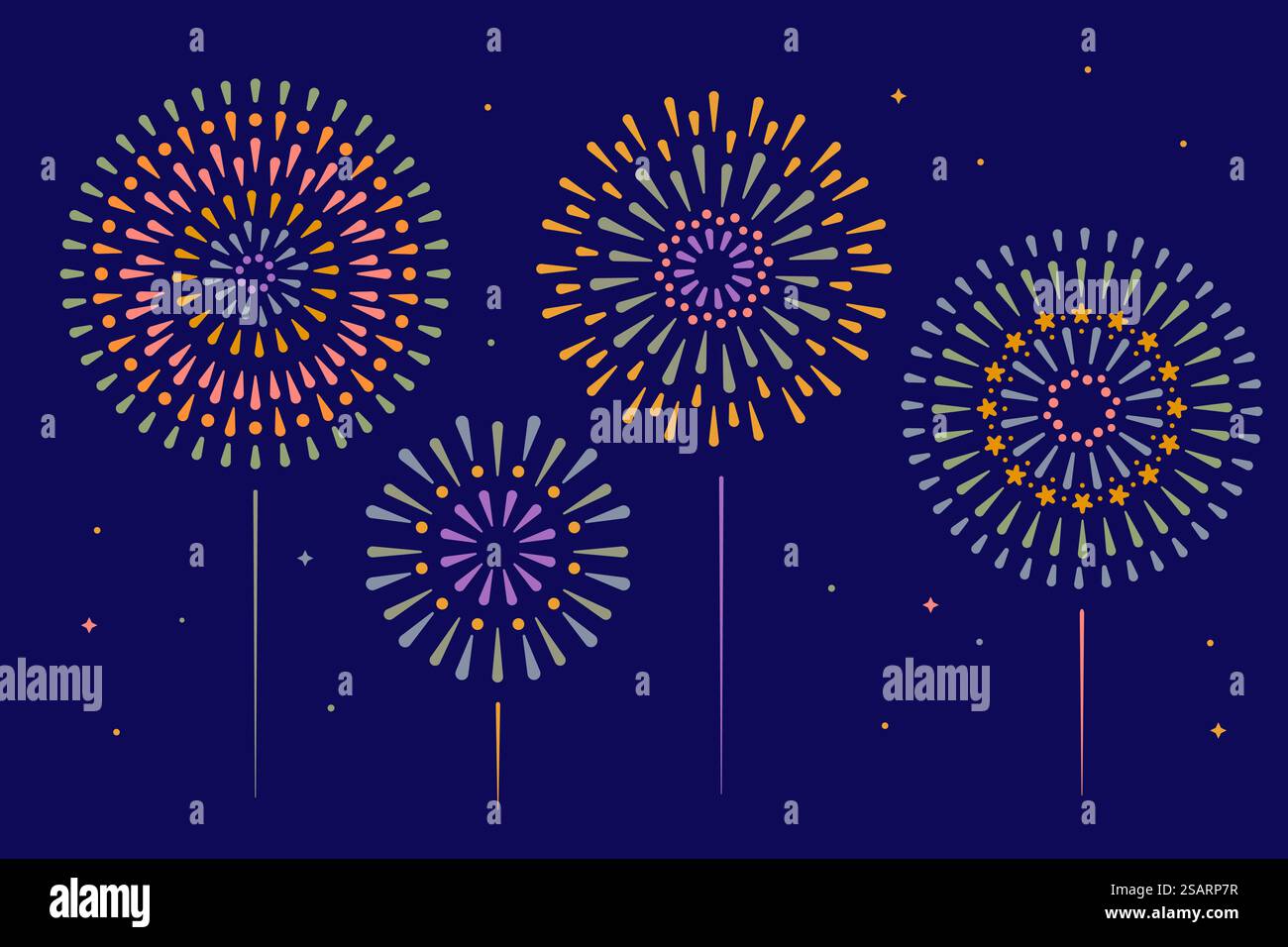 Fourth night Stock Vector Images - Alamy
