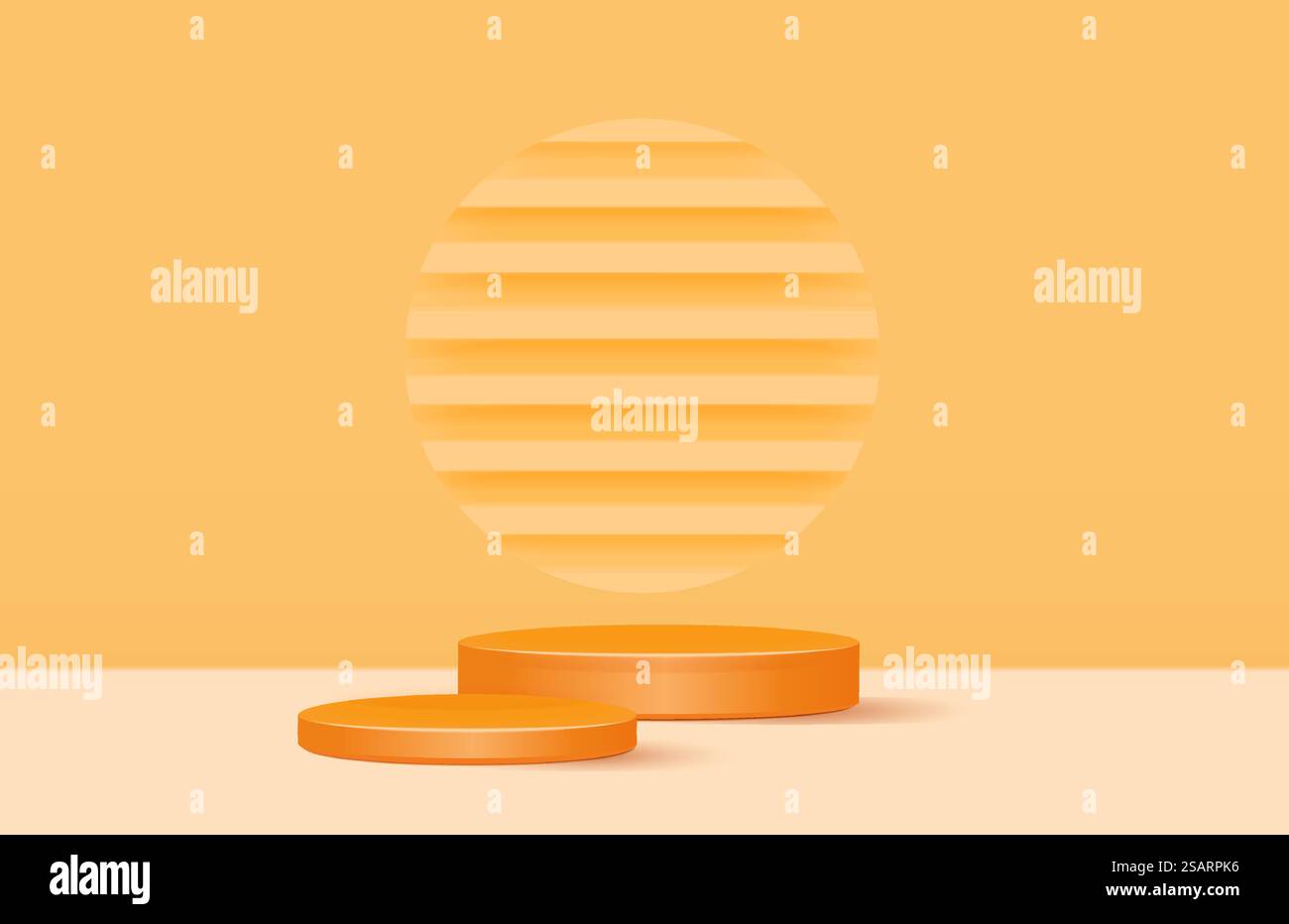 Minimal background mock up with podium for product display. 3d ...