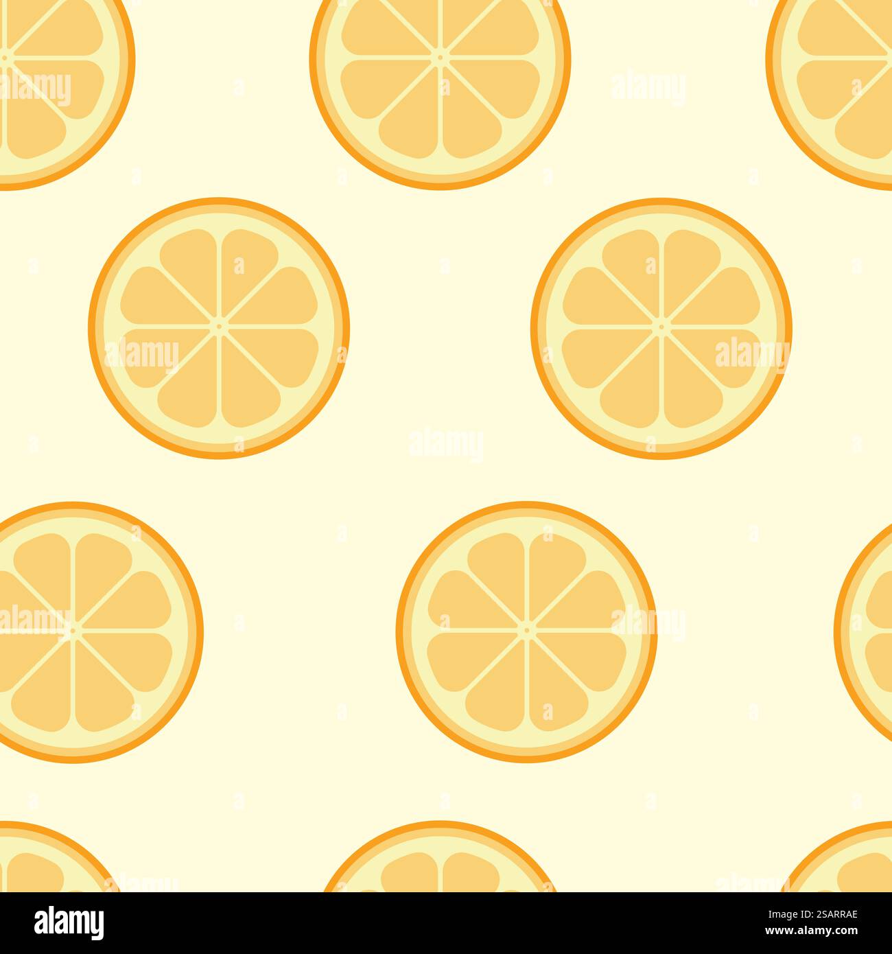 Seamless texture slices oranges Stock Vector Images - Alamy