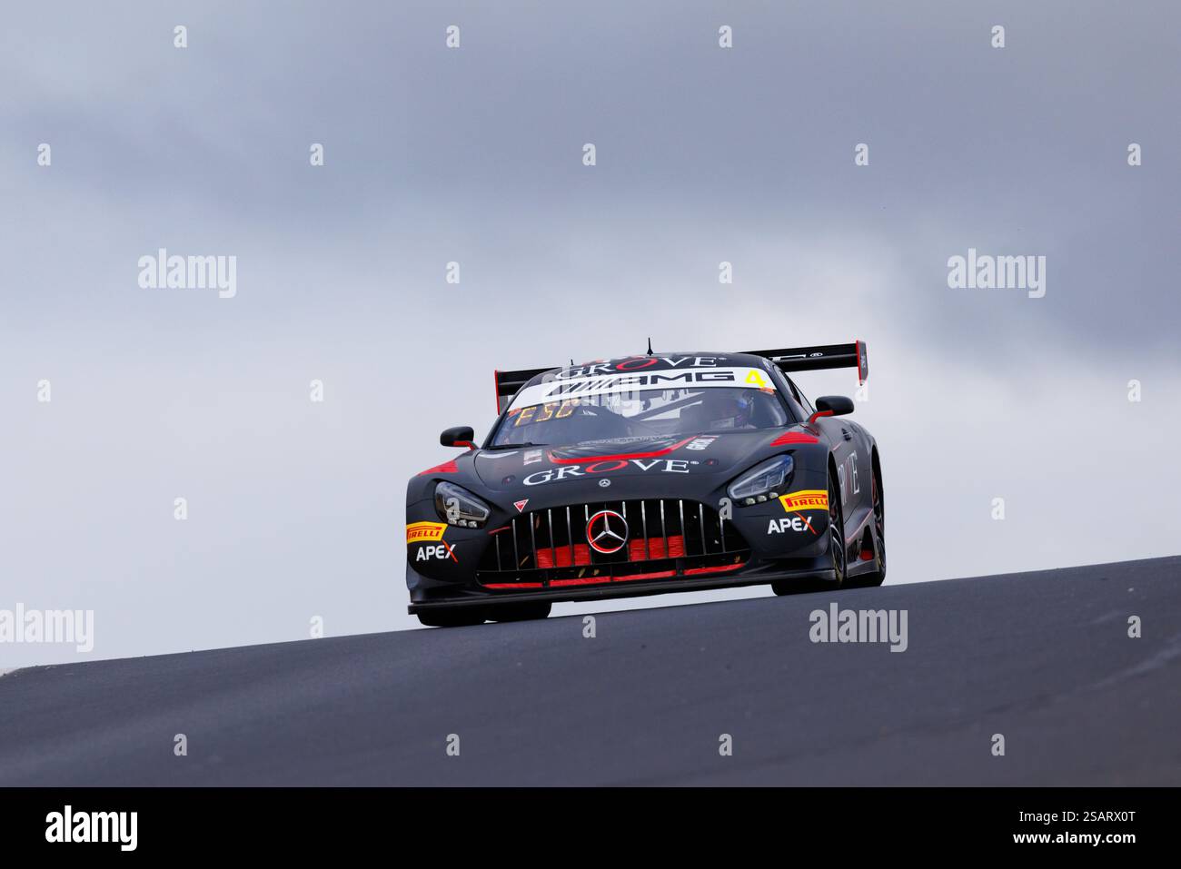 The 4 Grove Racing MercedesAMG GT3 driven by S. Grove / B. Grove / F