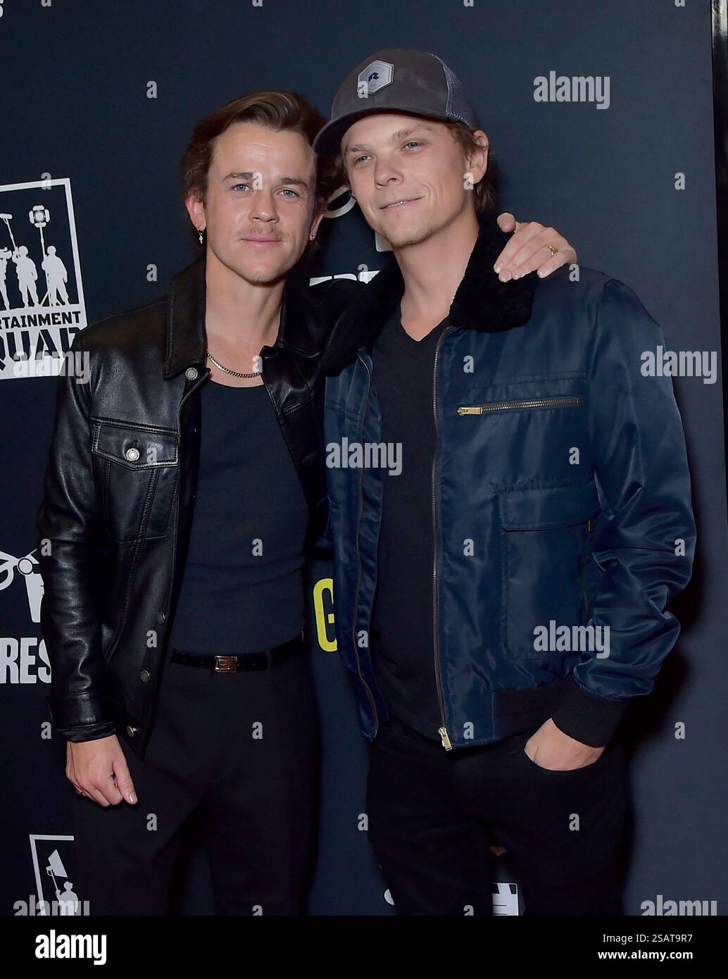 John Owen Lowe and Edward Matthew Lowe arriving at the “Grace Point