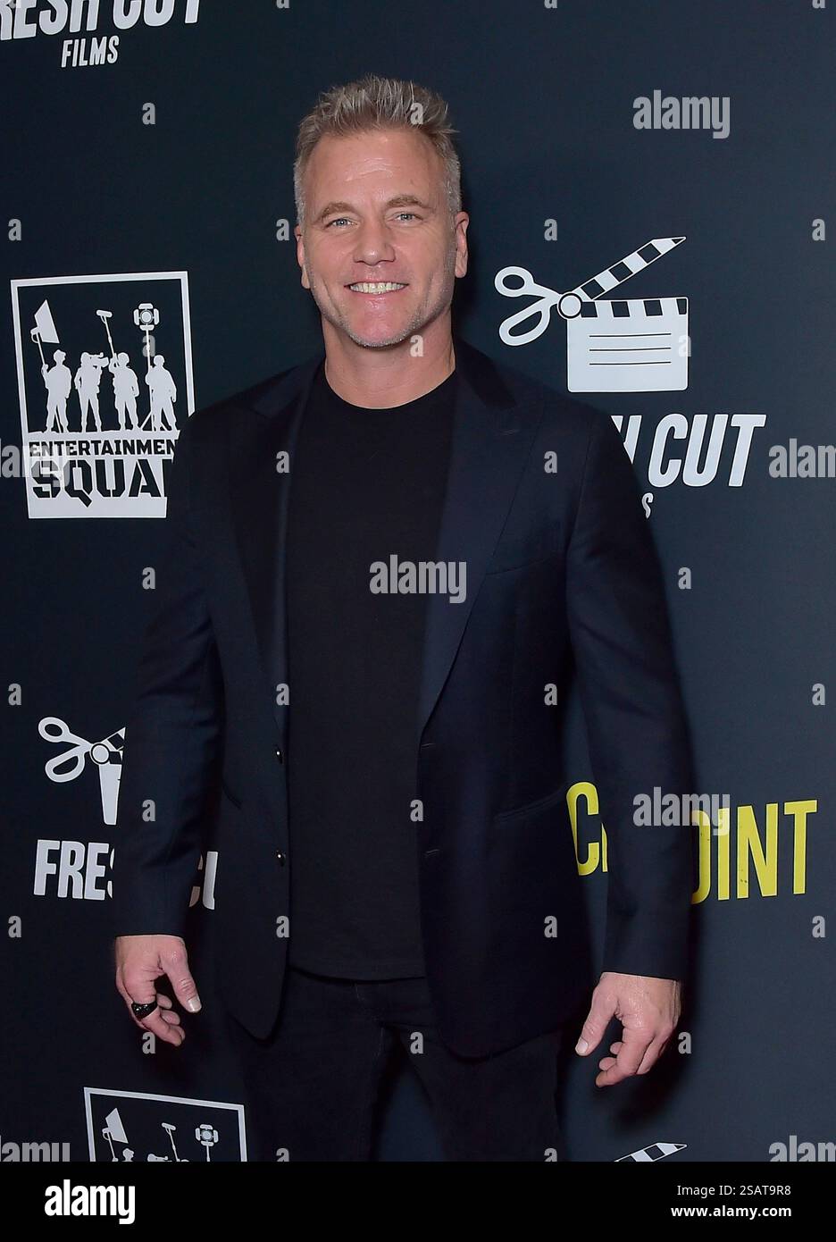 Sean Carrigan arriving at the “Grace Point” premiere held at Regal