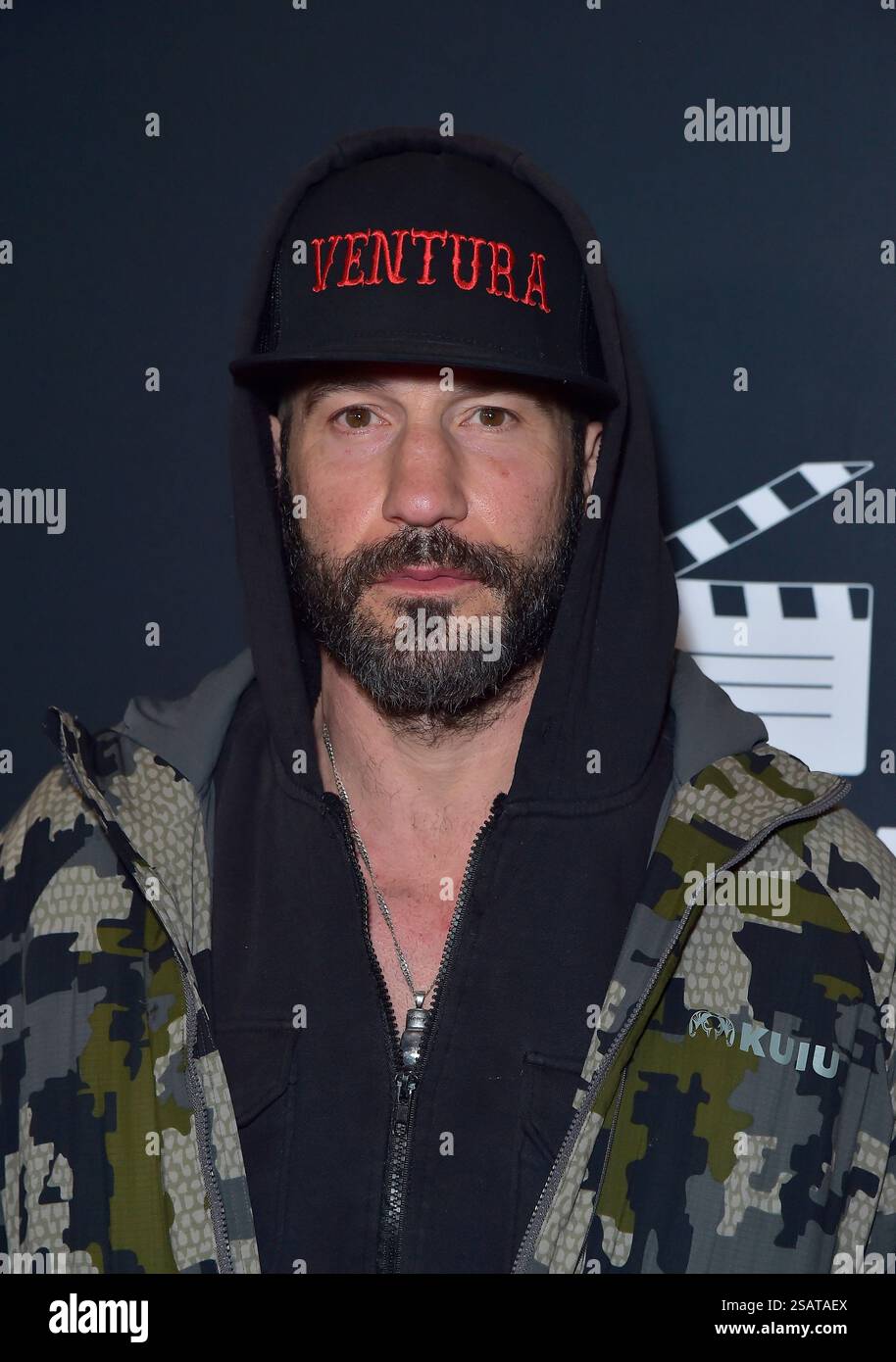 Jon Bernthal arriving at the “Grace Point” premiere held at Regal