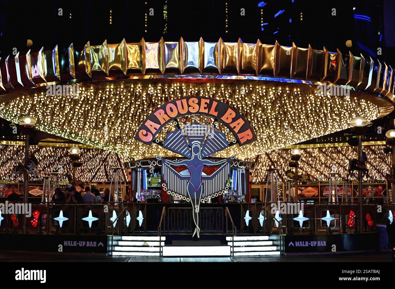 Carousel Bar, Hotel & Casino Plaza, Las Vegas, Nevada, USA, North America Stock Photo