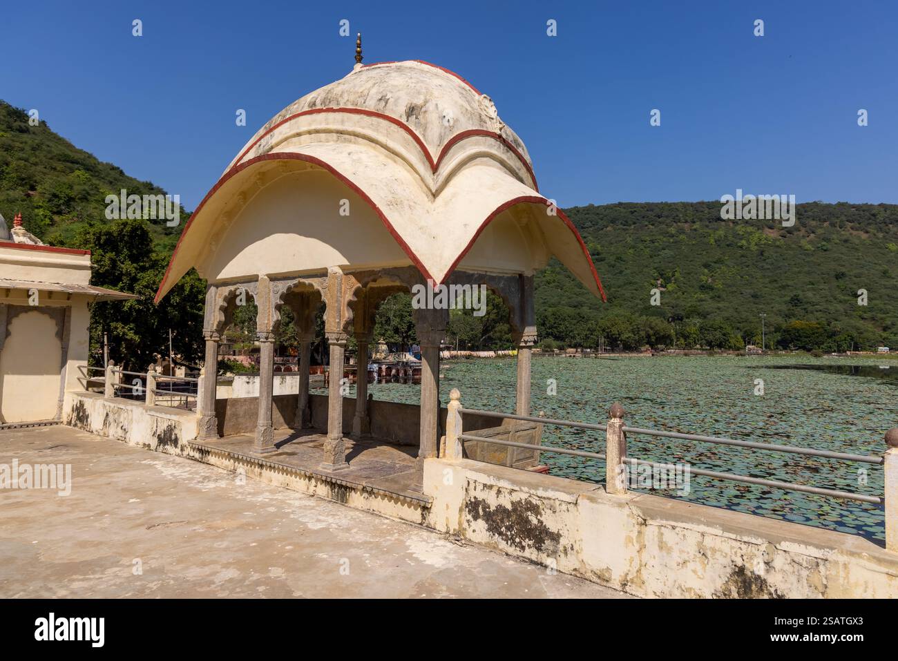 Historic Sukh Mahal in Bundi, Rajasthan, India, is a grand summer ...