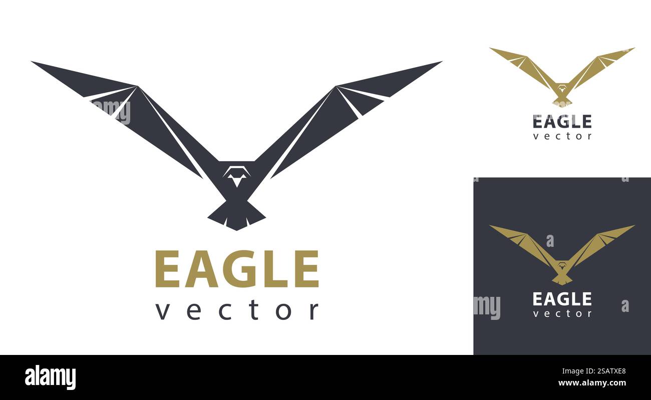 Eagle flying vector. Eagles logo design. Modern style Stock Vector ...