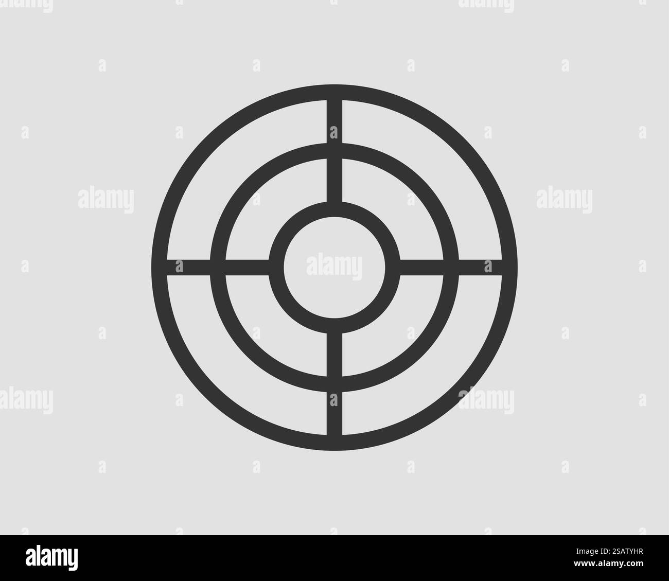 Target icon vector Stock Vector Image & Art - Alamy