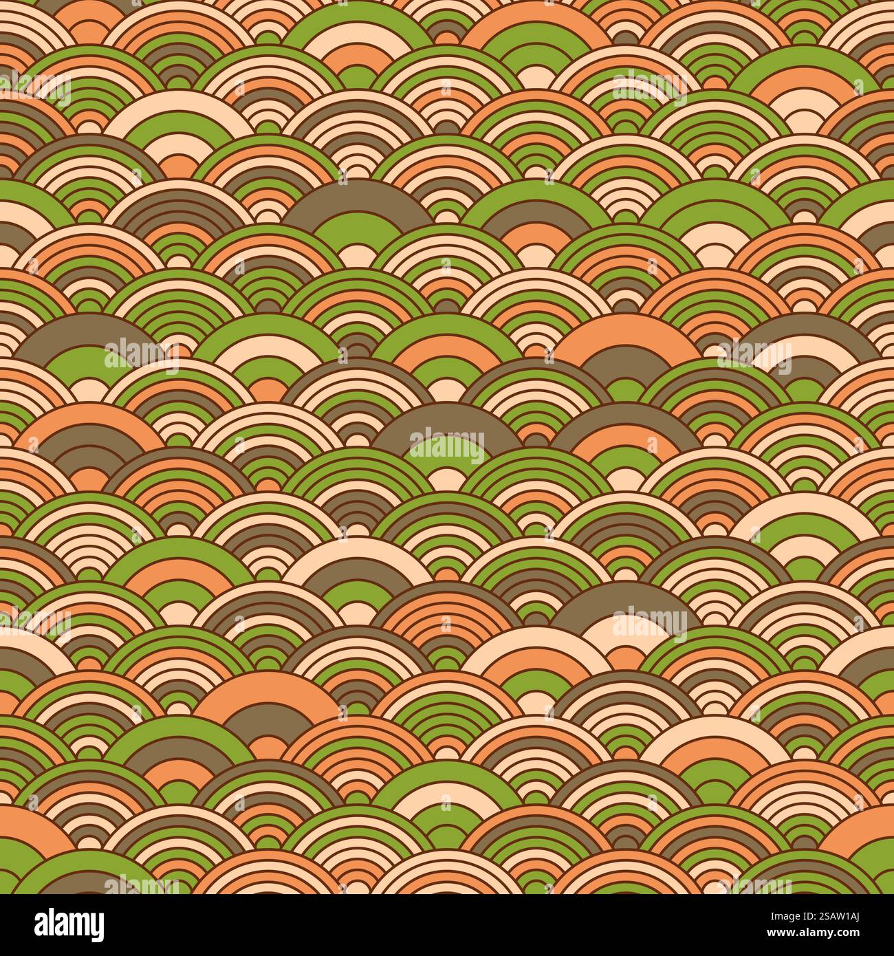 Chinese cloud or river seamless pattern vector. Traditional Asian background witrh abstract design. Stock Vector