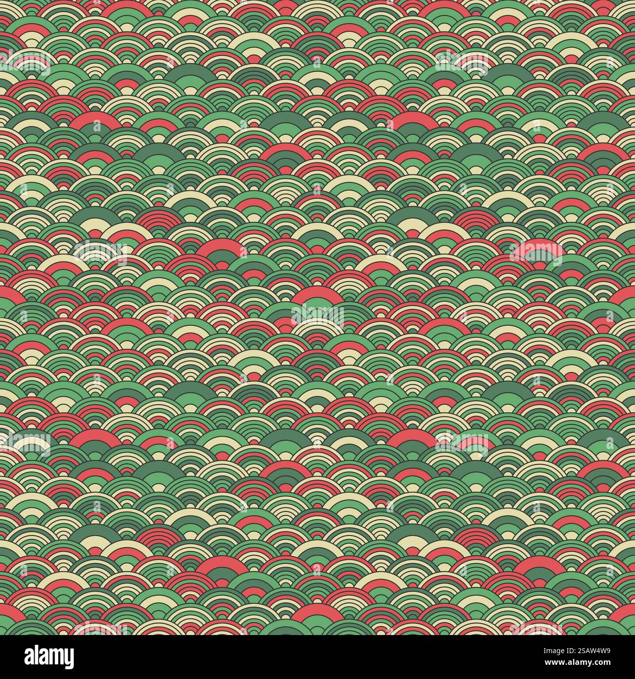 Chinese cloud or river seamless pattern vector. Traditional Asian background witrh abstract design. Stock Vector