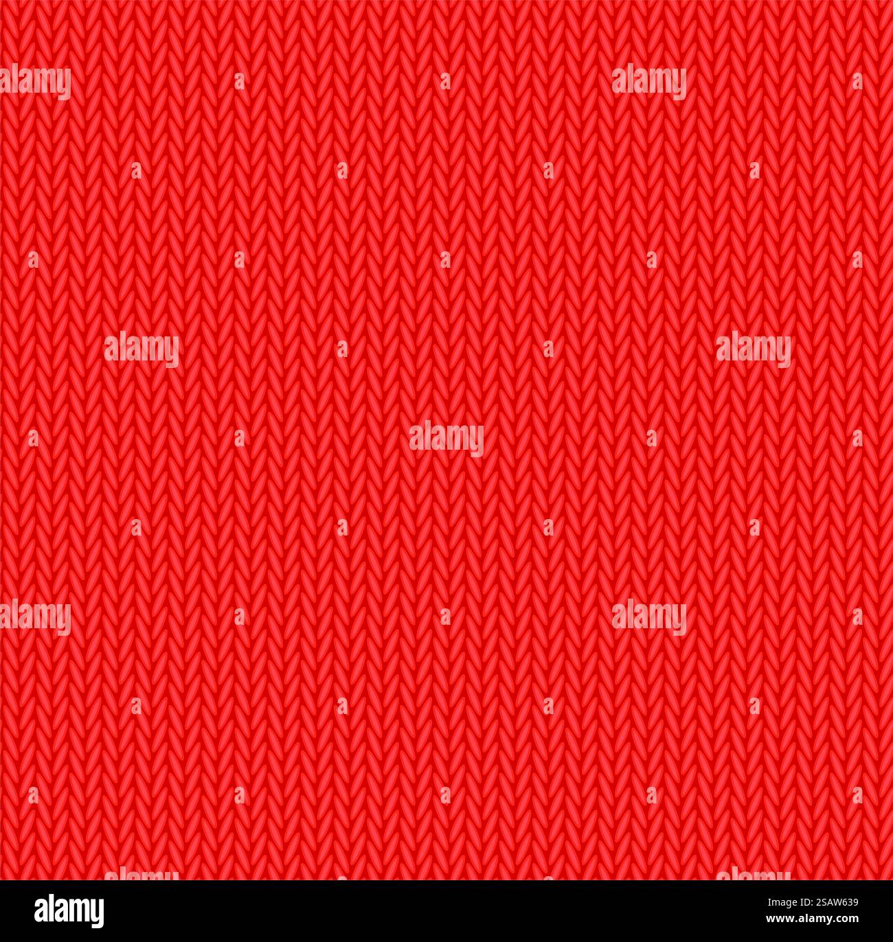 Red Wool Pattern Red wool knitwear texture seamless pattern. Vector illustration.. Red ...