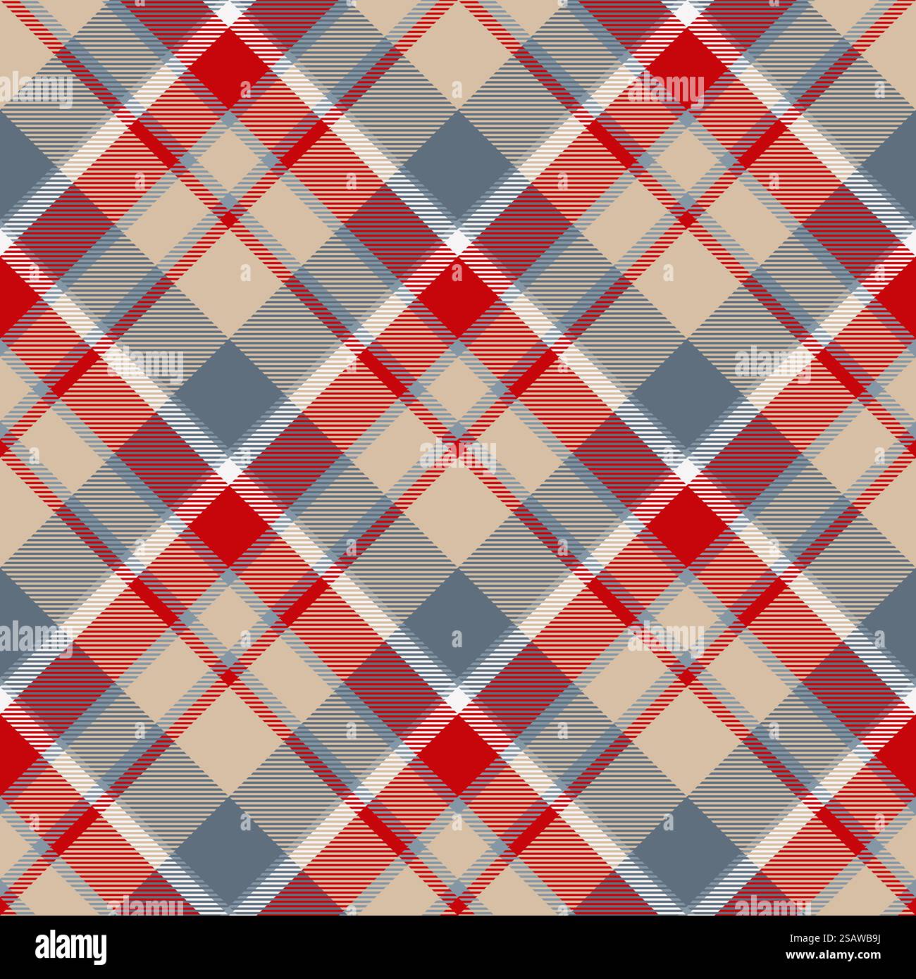 Tartan scotland seamless plaid pattern vector. Retro background fabric ...