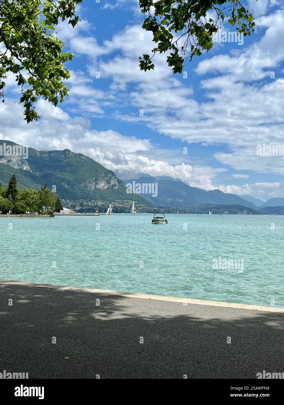 Annecy - A saisir Cp 74 Lac D'Annecy Vu Du Teleferique De Veyrier Ed