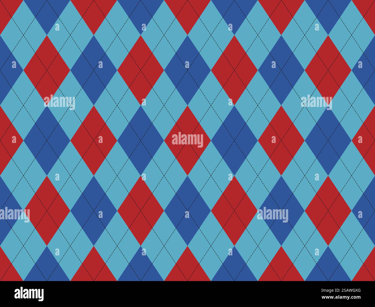 Argyle pattern seamless. Fabric texture background. Classic argill vector ornament. Stock Vector