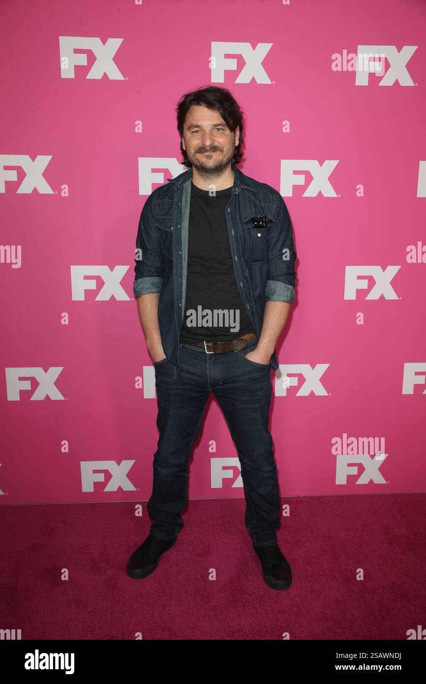 Justin Roziak Justin Rosniak at the FX Network TCA Summer Press Tour, Arrivals, Los ...