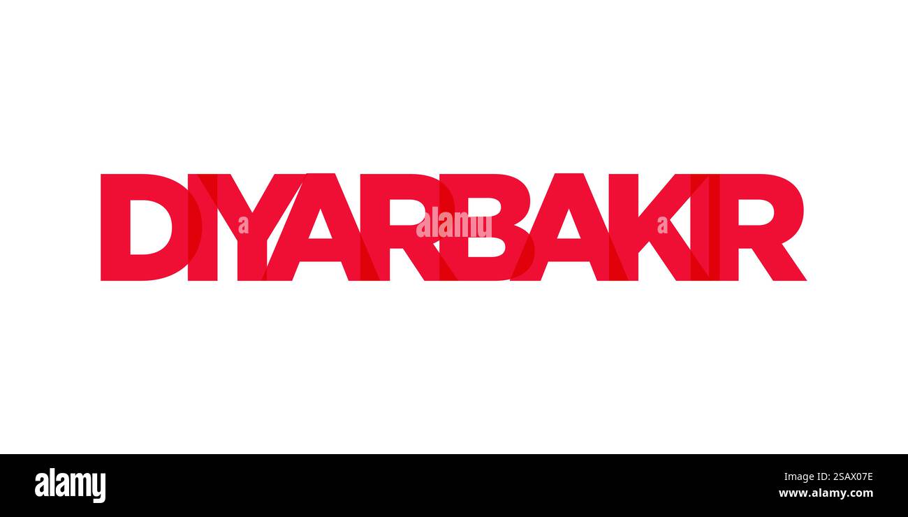 Diyarbakir in the Turkey emblem for print and web. Design features ...