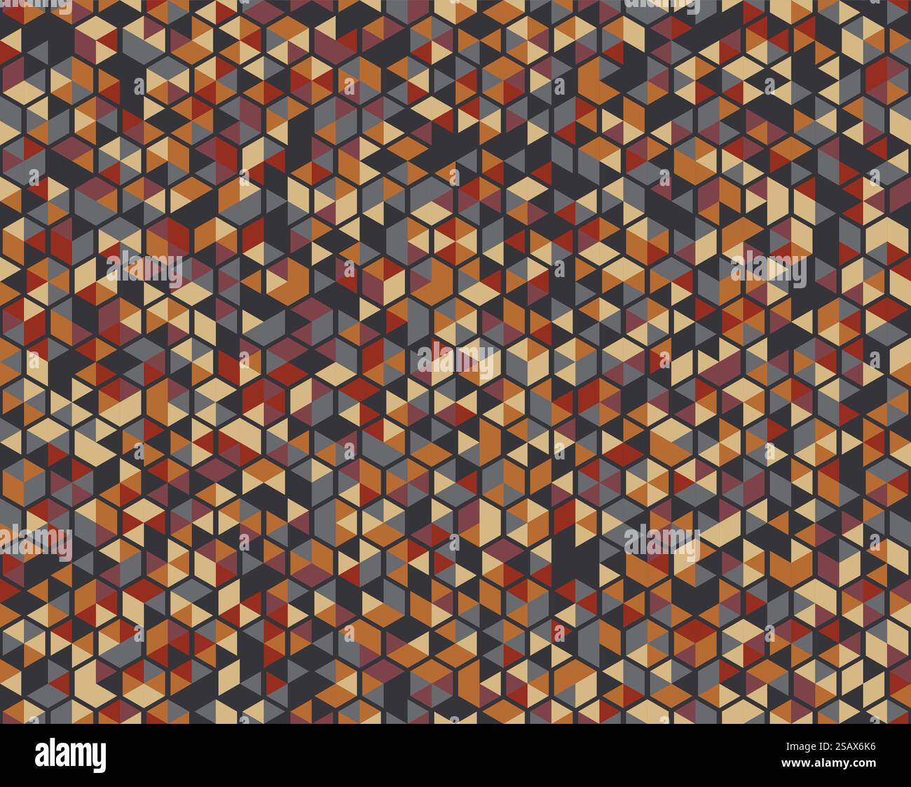 Seamless pattern geometric vintage vector backround. Seamless pattern geometric vintage Stock Vector