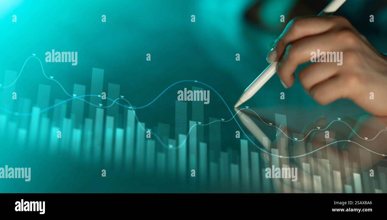 Data Visualization in Financial Analytics with Trend Analysis Stock ...