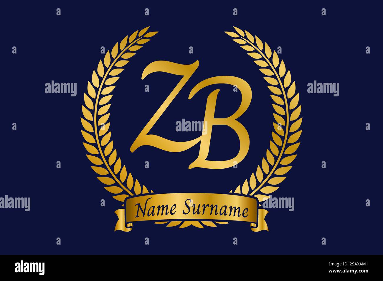 B z logo Stock Vector Images - Alamy