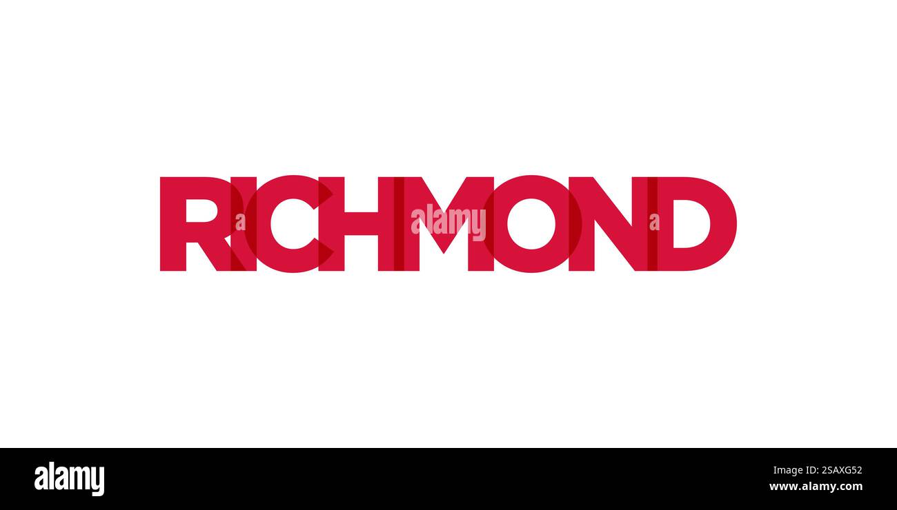 Richmond in the Canada emblem for print and web. Design features ...