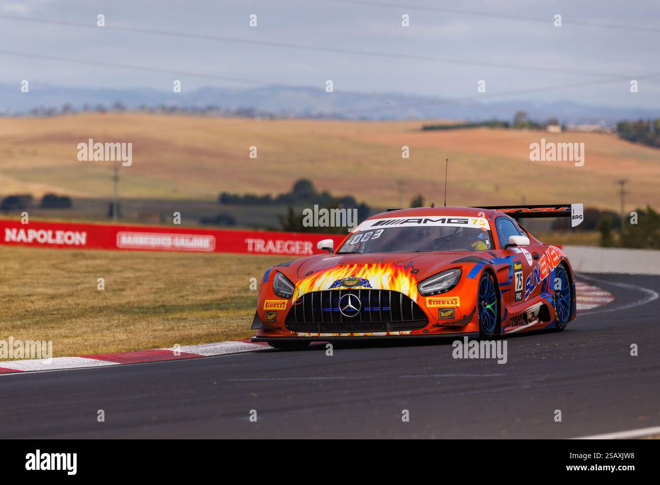The #75 SunEnergy1 Racing Mercede-AMG GT3 driven by K. Habul / J ...
