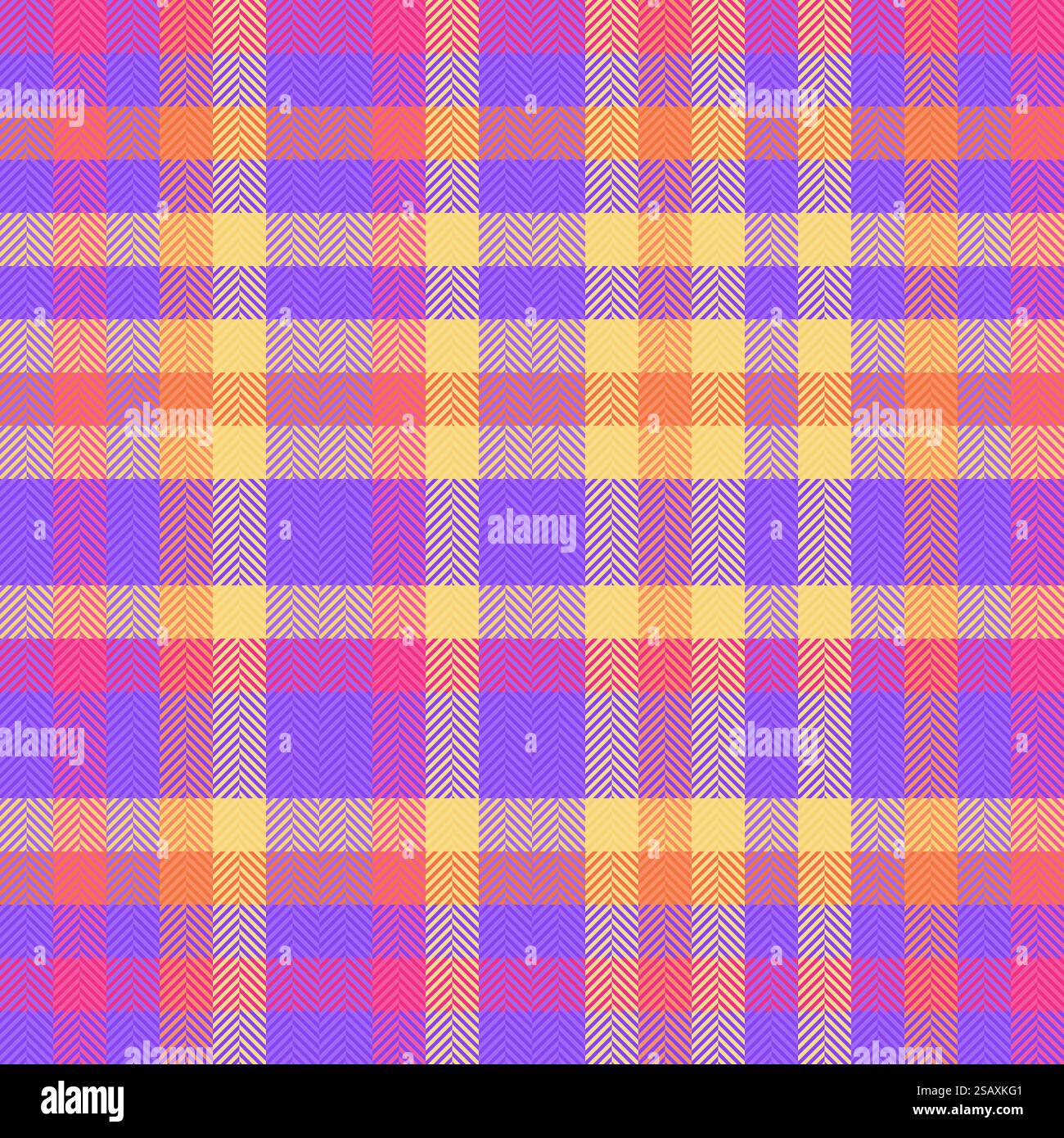 Check textile vector of seamless texture plaid with a fabric pattern ...