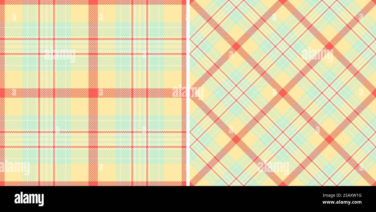 Tartan plaid seamless of textile vector texture with a fabric pattern ...
