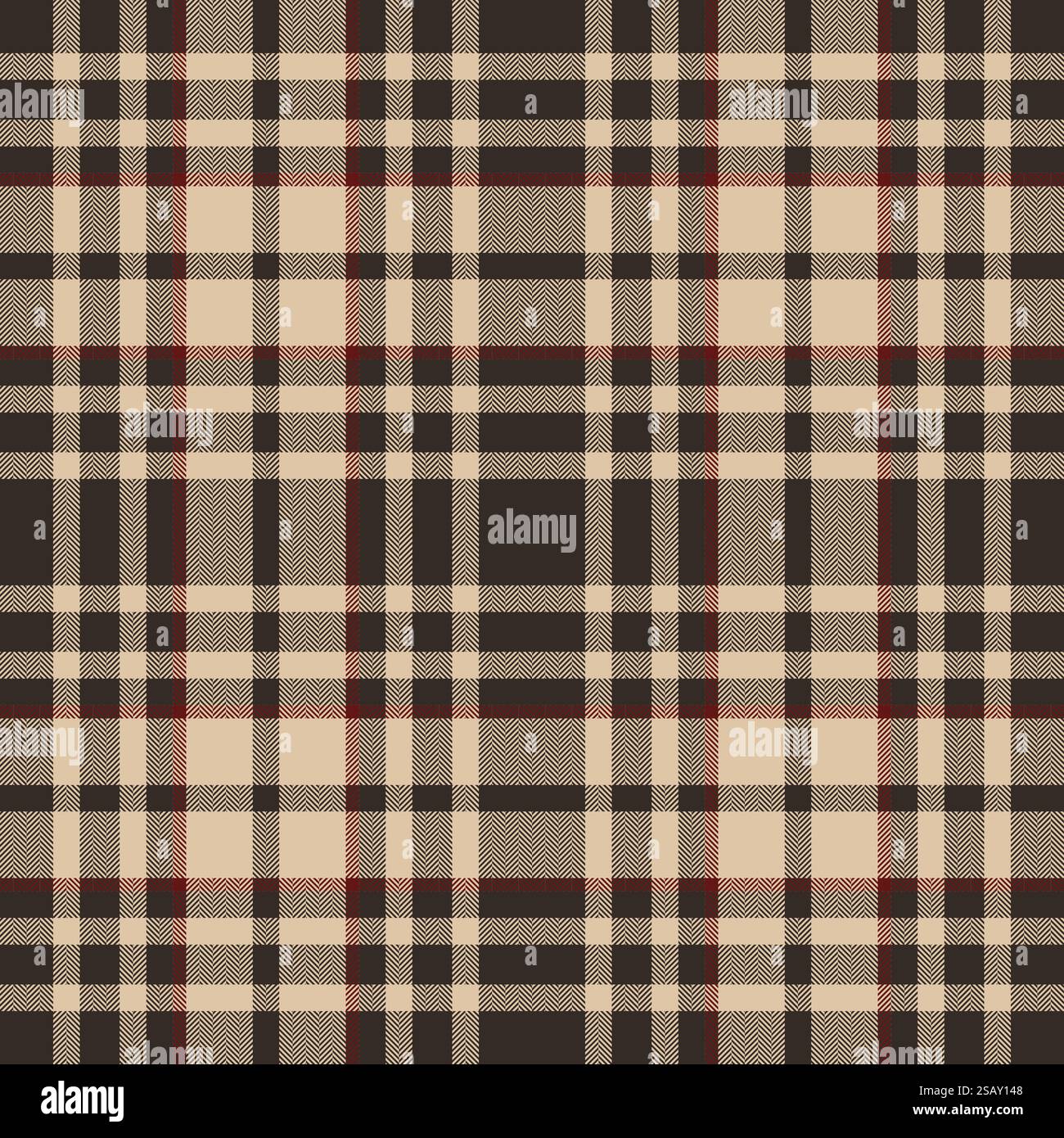 Plaid seamless pattern. Check fabric texture. Vector textile print ...