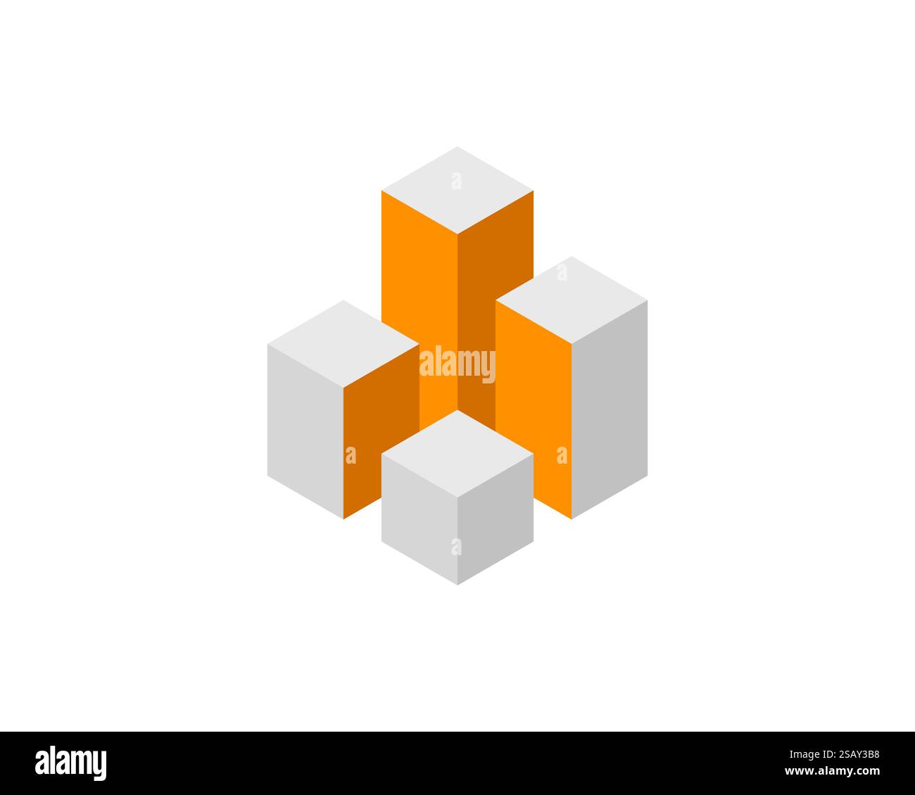 Tech badge cube hi-res stock photography and images - Alamy