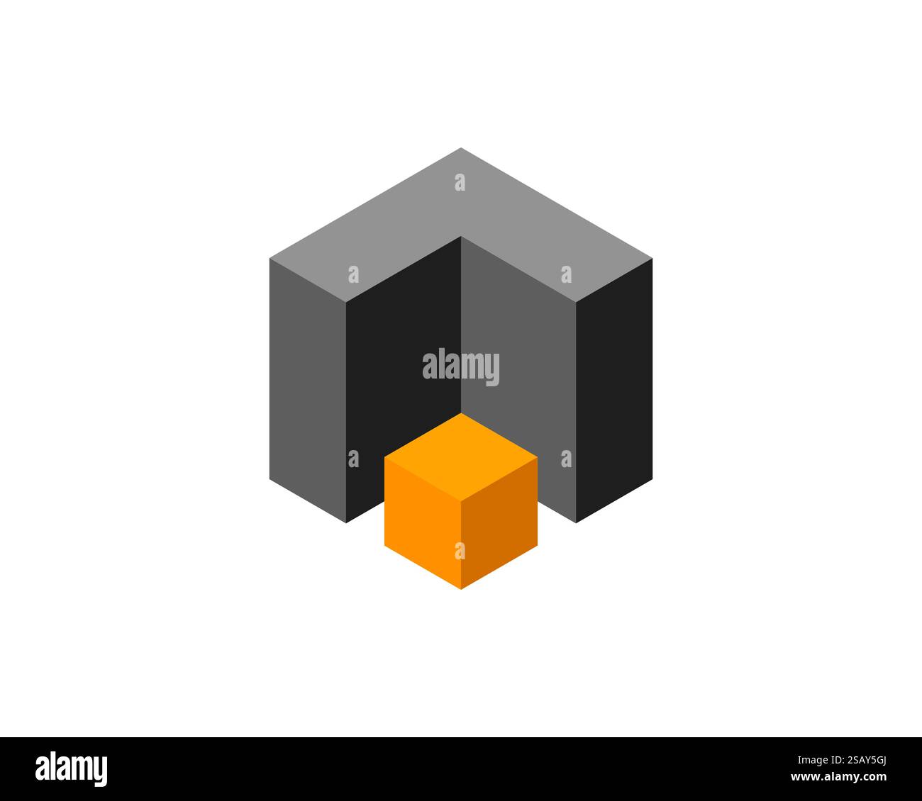Tech insignia cube hi-res stock photography and images - Alamy