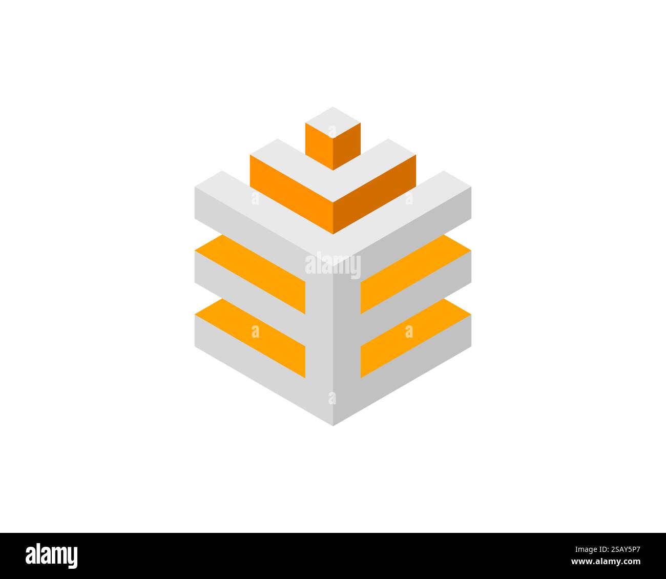 Tech badge cube hi-res stock photography and images - Alamy