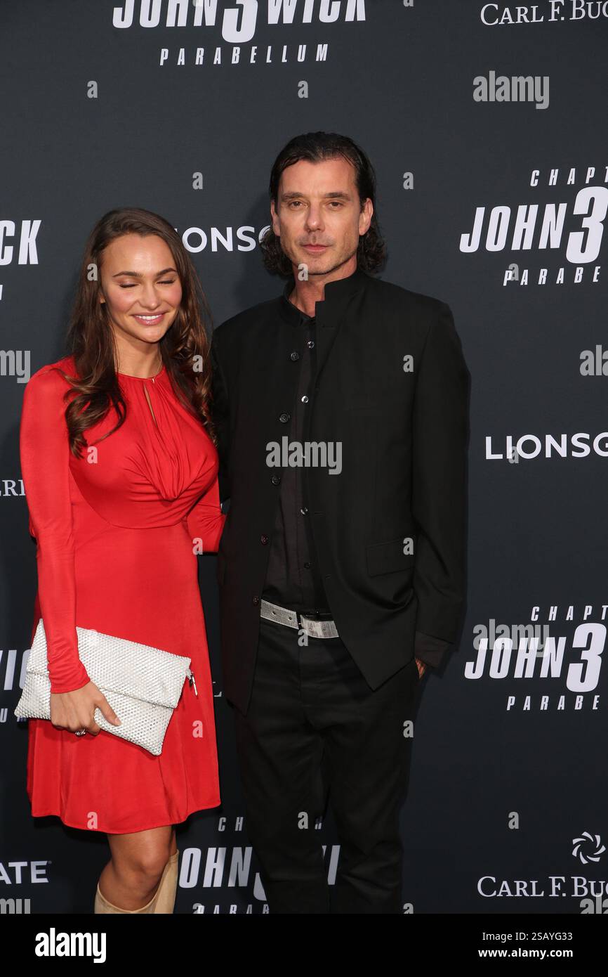 Gavin Rossdale, Natalie Golba at the 'John Wick Chapter 3 Parabellum