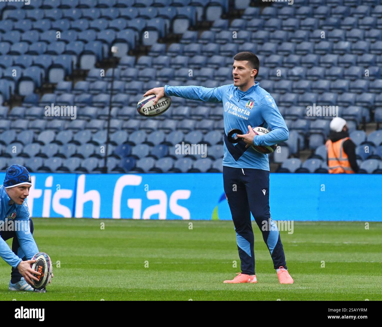 Scottish Gas Murrayfield Stadium. Edinburgh.Scotland.UK. 31st Jan 25 ...